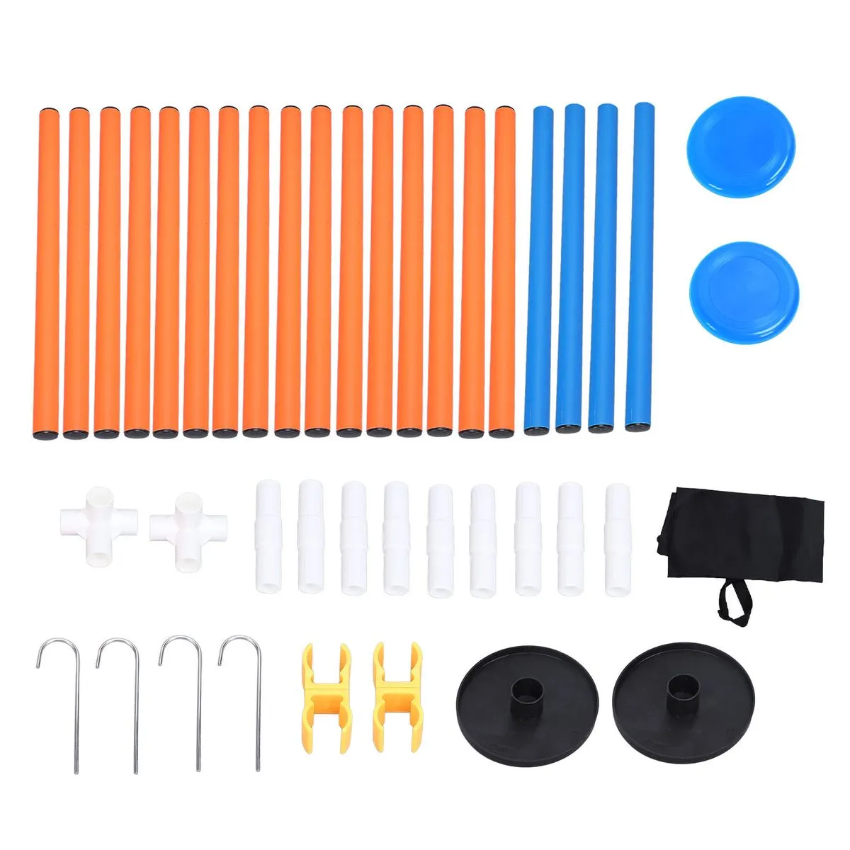 Flying Disc Game Set PVC Steel Blue
