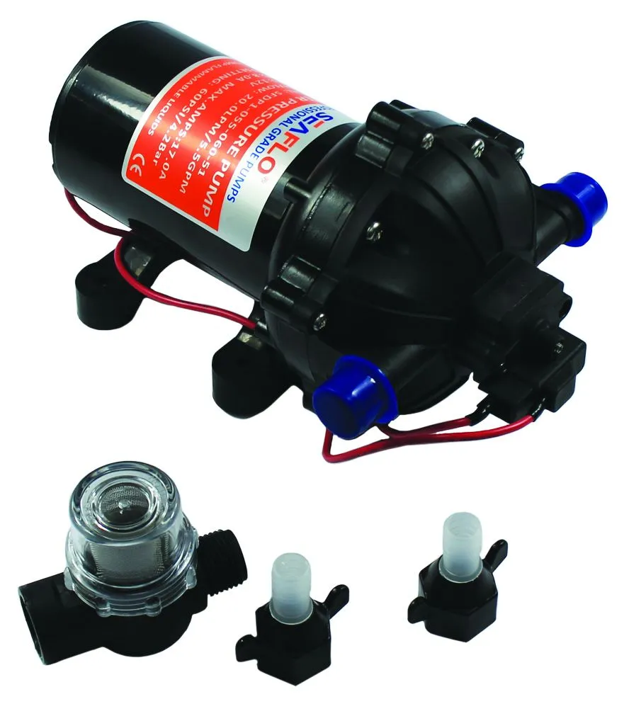 Seaflo High-Pressure Wash Pump 20 Lpm / 5.5 Gpm - 12V