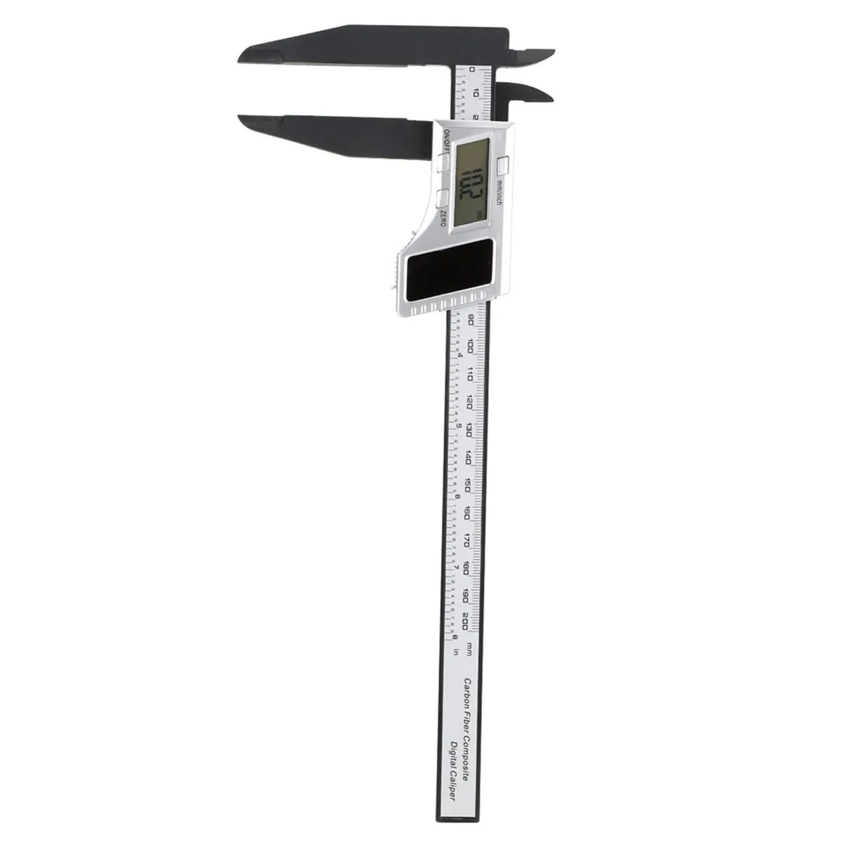 200mm Solar Digital Caliper with 75mm Long Jaws