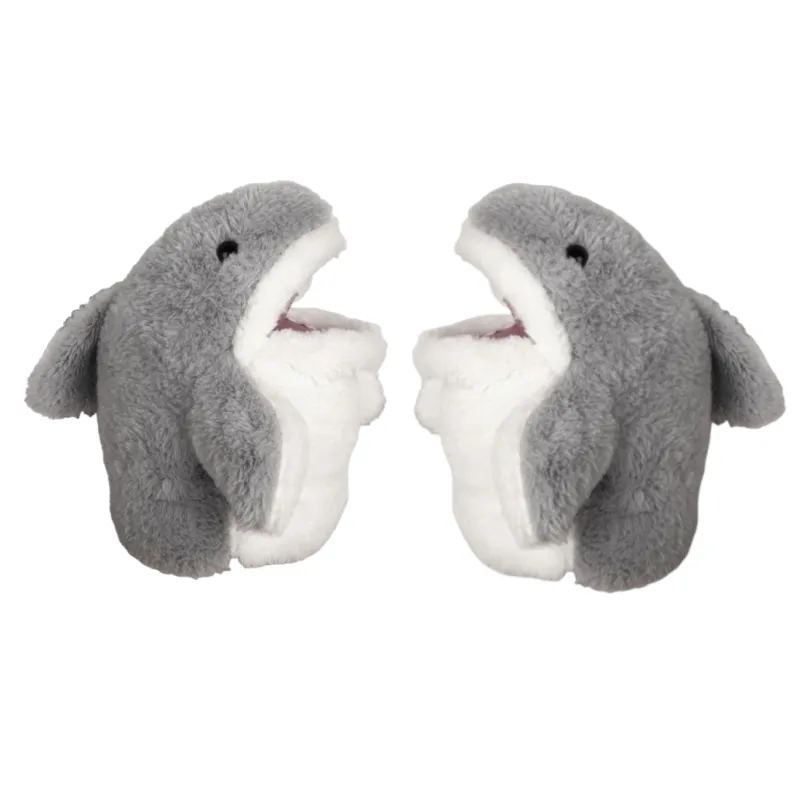 2 Small Shark Glove Dolls That are Flexible and Can Open Their Mouths