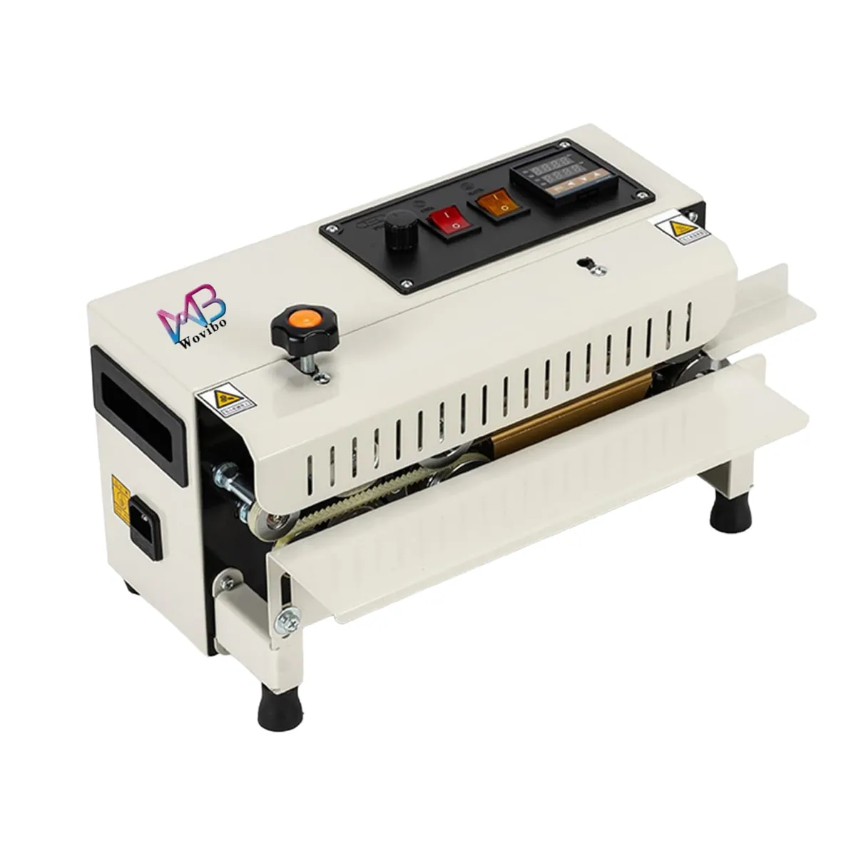 WOVIBO Commercial Heat Sealer Machine Automatic Continuous Band Sealer