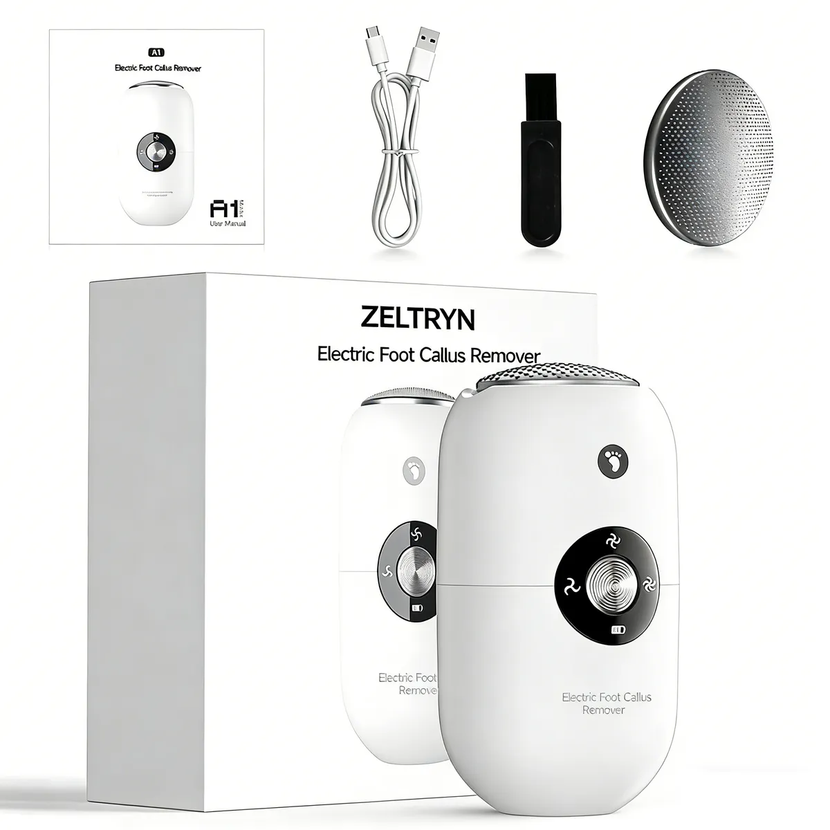 Zeltryn Fully Automatic High-Efficiency Electric Foot File