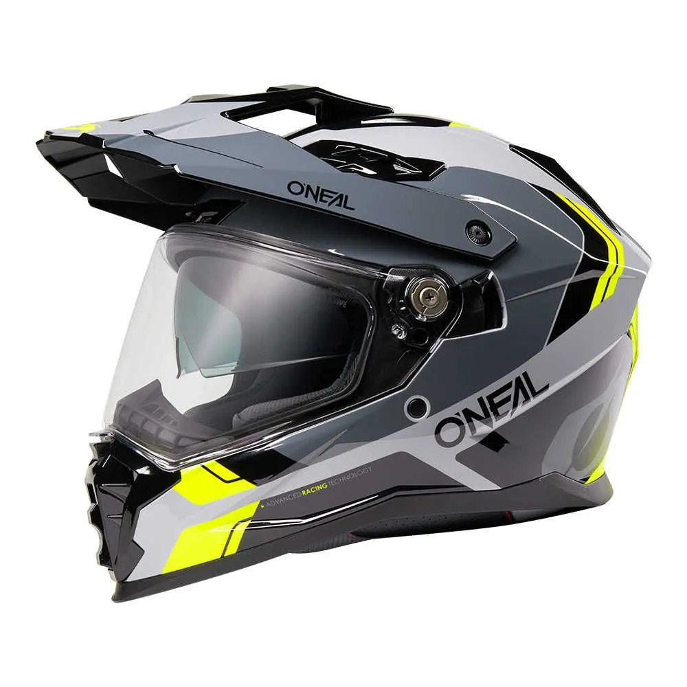 ONeal D-SRS Blk, Gry, Yel Adventure Helmet