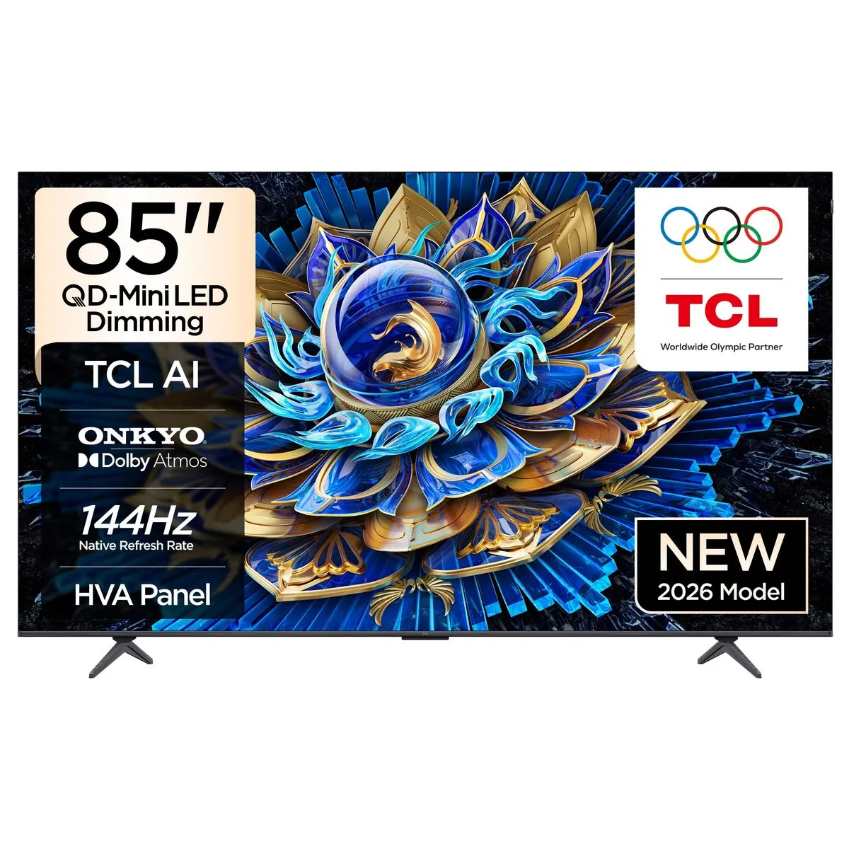 TCL 85" P8L 144Hz QD-MiniLED Google Smart TV