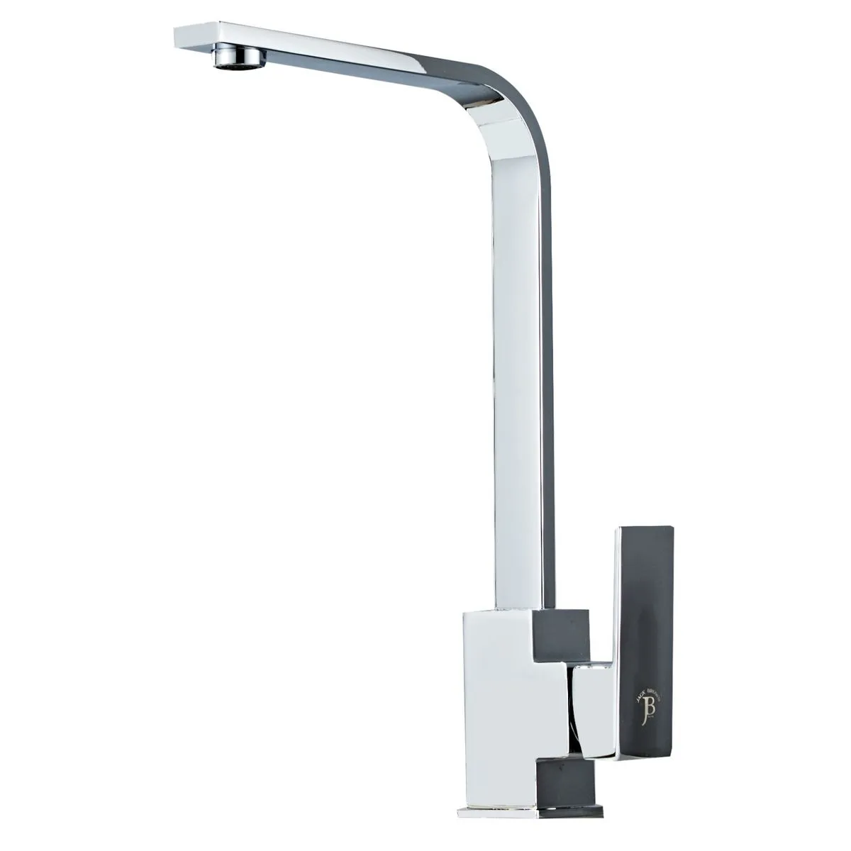 Jack Brown Kitchen Mixer Tap with Hose - Chrome Silver