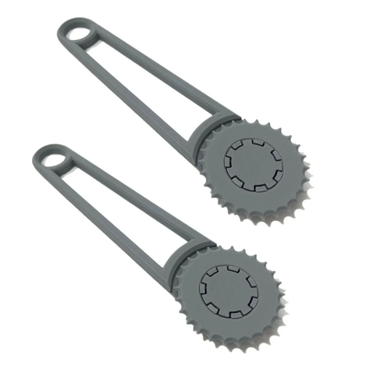 2 Pcs Professional Paperboard Perforation Cardboard Punch Tools - Grey