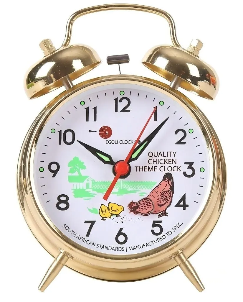 Vintage Mechanical Twin Bell Alarm Clock