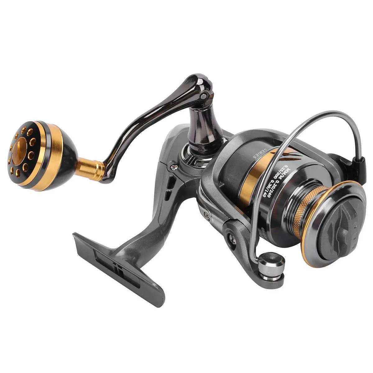 Metal Front Rear Discharge Sea Fishing Reel
