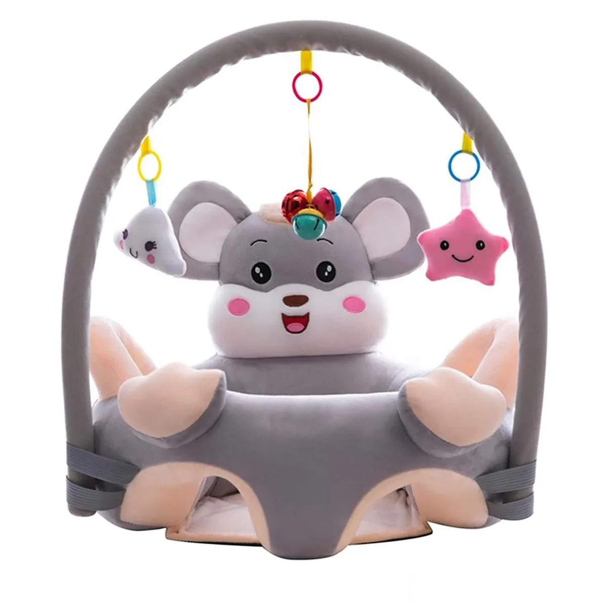 Baby Plush Chair Baby Seats Sofa With Game Pole - Mouse