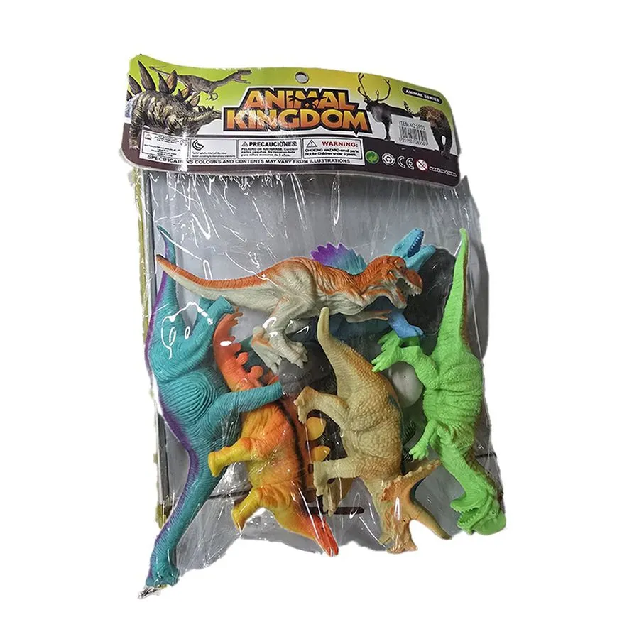 Quality Imaginative Play Mixed Dinosaurs With Nest Kids Toy Figures Pack
