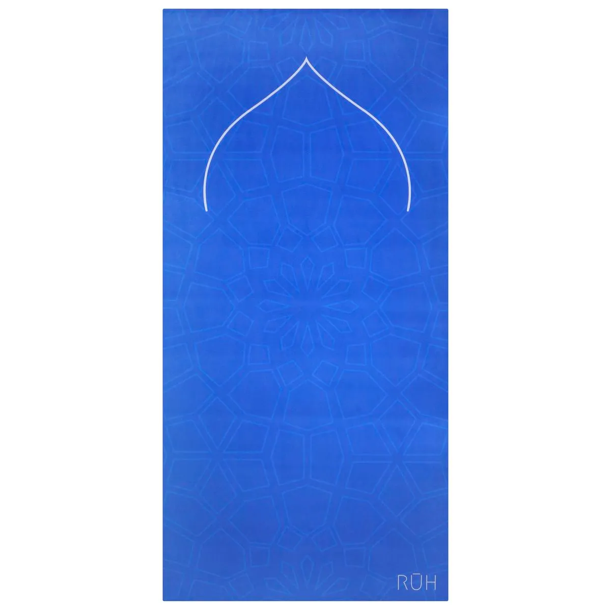 Luxury Suede Prayer Mat with Natural Rubber - Royal Blue by Ruh Musallah