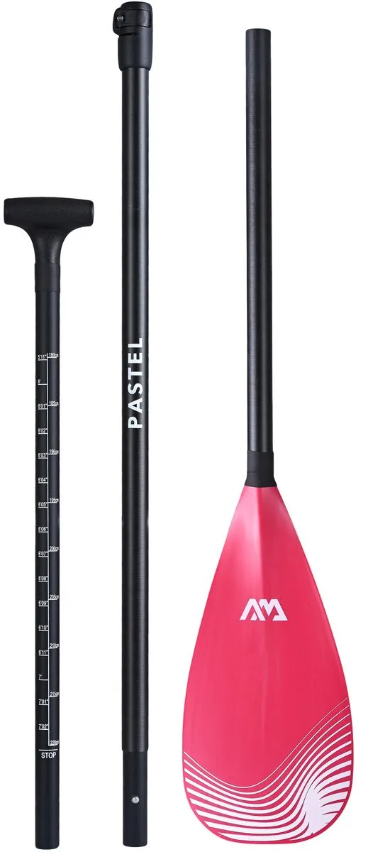 Aqua Marina Pastel SUP Fiber/Carbon Paddle - Pink
