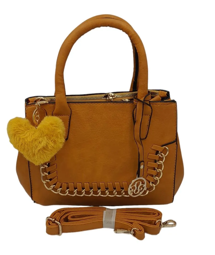 Tote Handbags for Women with Adjustable Straps Everyday Top-Handle Bags - Mustard