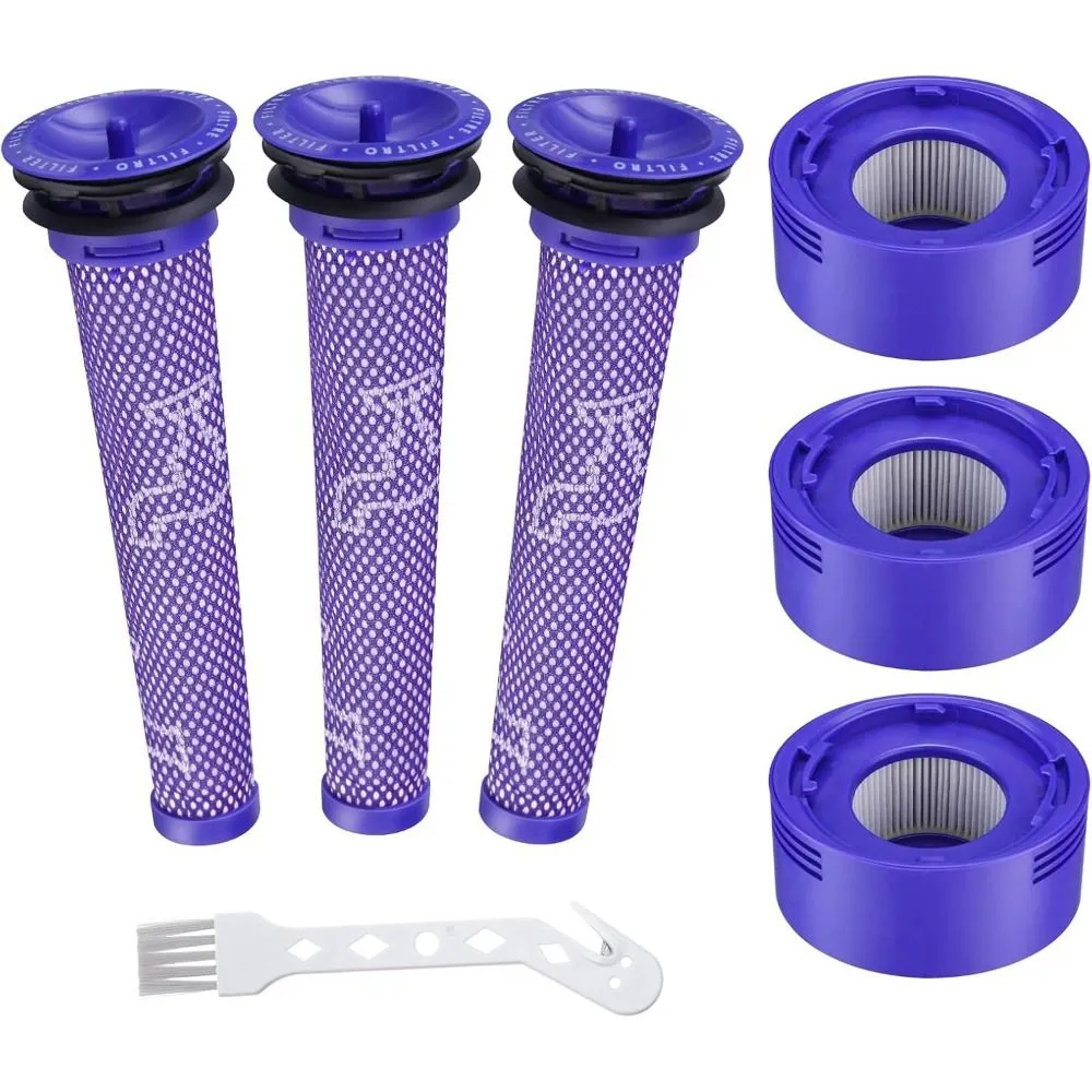 CERO Replacement Filters Compatible with Dyson V7, V8 Animal and V8 Absolute Vacuum