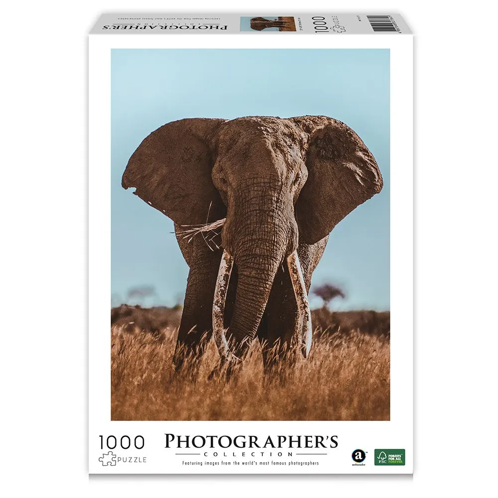 Ambassador Photographers Collection 1000 Piece Puzzle - African Elephant
