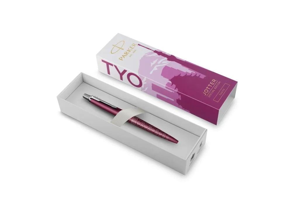 Parker Jotter Global Icons Ballpoint Pen - Tokyo Pink