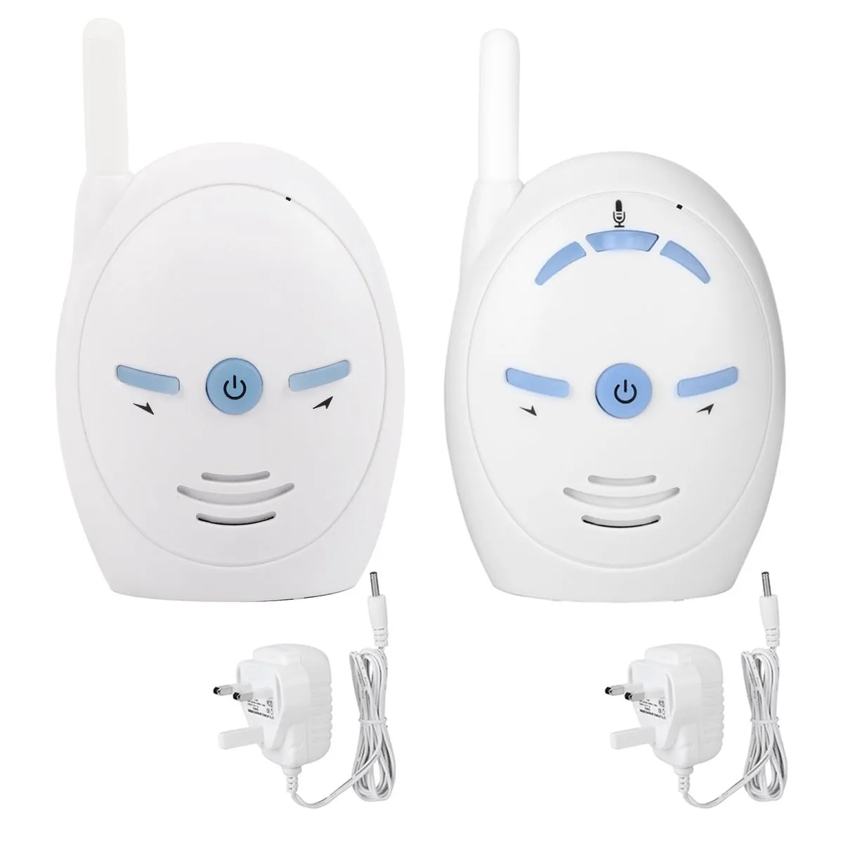 2.4G Wireless Baby Monitor: Intercom, Audio Alarm