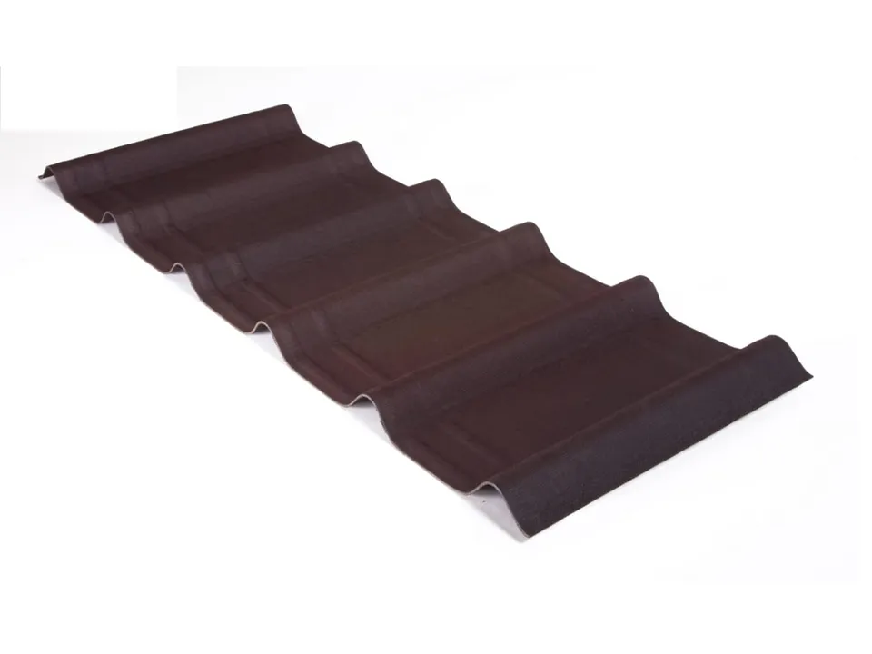 Onduvilla Roof Tiles 1060mm x 400mm - 3 Pack and Nails - Brown