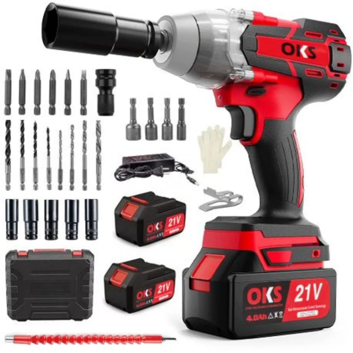 OKS - Cordless Electric Brushless Power Impact Wrench
