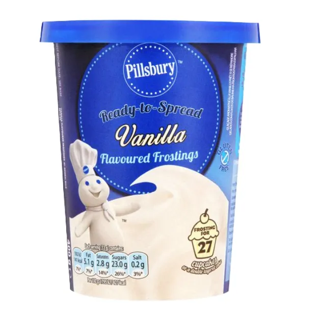 Pillsbury Icing Vanilla - 8 x 400g