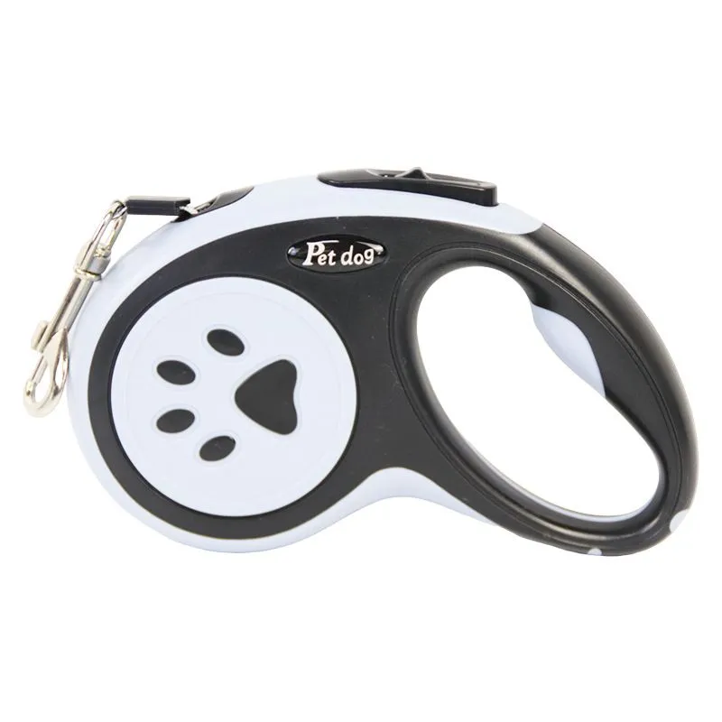 One-Button Brake Retractable Leash | For Small & Medium Dogs & Cats