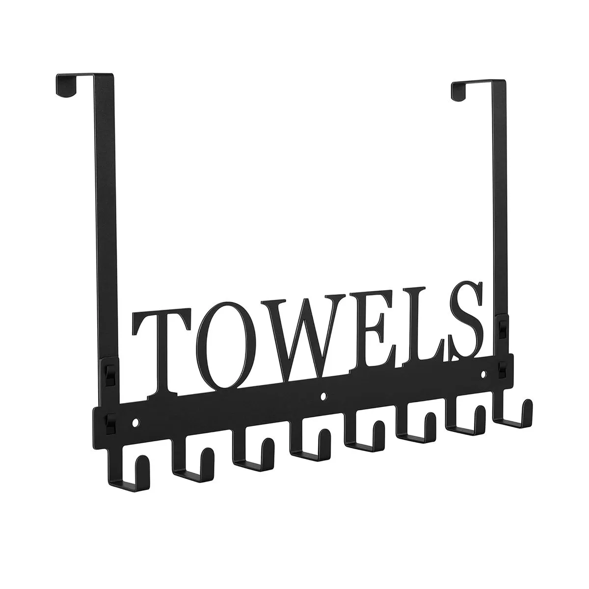 Over The Door Hooks Towel Rack for Bathroom Towel Holder for Hanging Coats