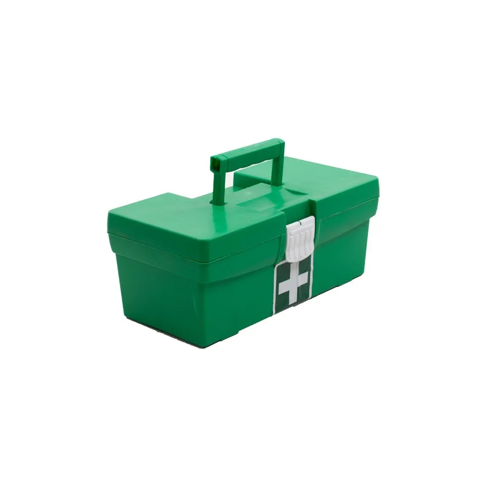 Regulation 7 Office First Aid Kit (Small) Inside Plastic Box - Green
