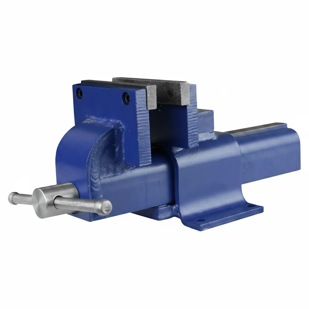 200mm Heavy-Duty Engineers Bench Vice with Replaceable Jaws