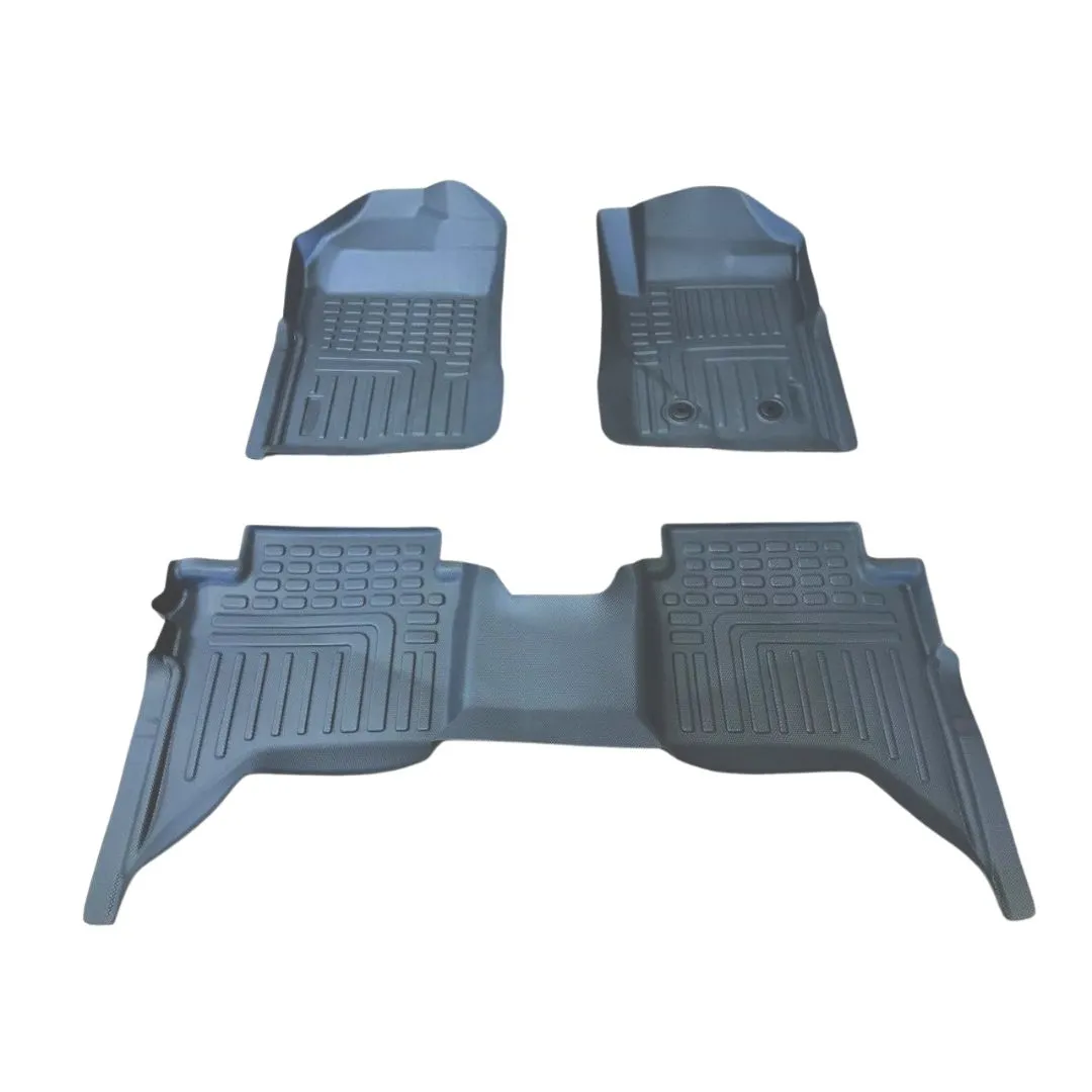 Afriboot Heavy Duty Floor Mats for Ford Ranger Next Gen