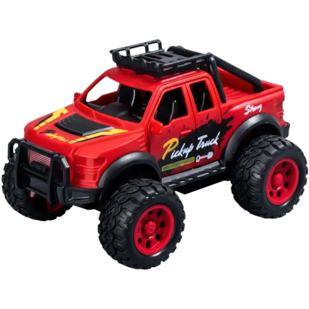 Off-Road Pickup Truck - Red