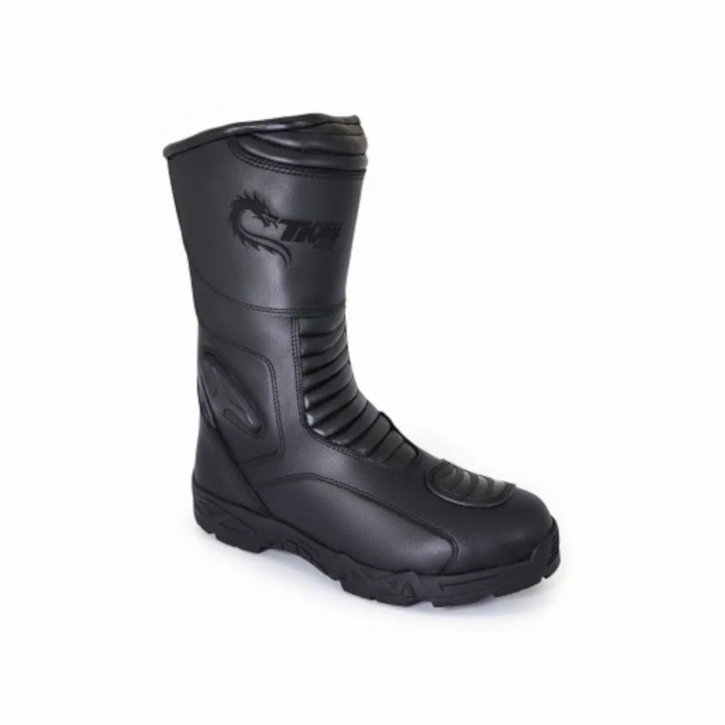 Leather Long Riding Touring Boot