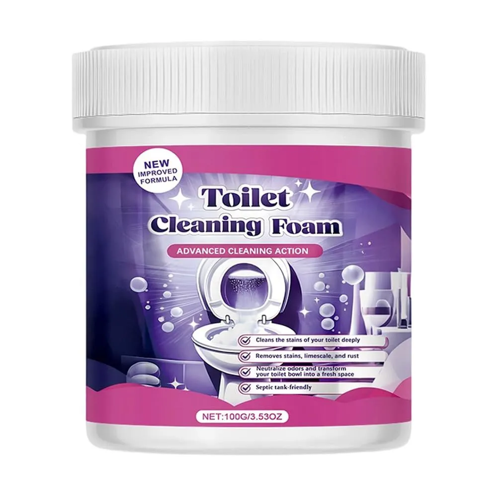 Foaming Toilet Bowl & Bathroom Cleaning Powder (1 Piece)