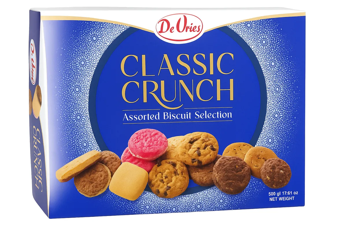 De Vries , Classic Crunch Assorted Biscuit Selection