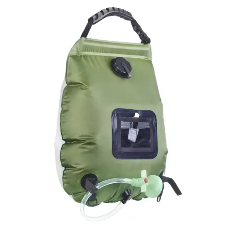 IPSTYLE Solar Camping Shower Bath Camping Hiking Travel Heating Water Bag
