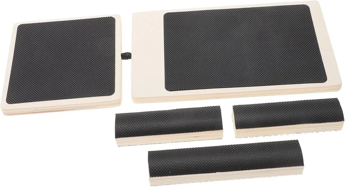 Wooden Foot Board Yoga Fitness Tool Incline Calf Home Fitness Equipment