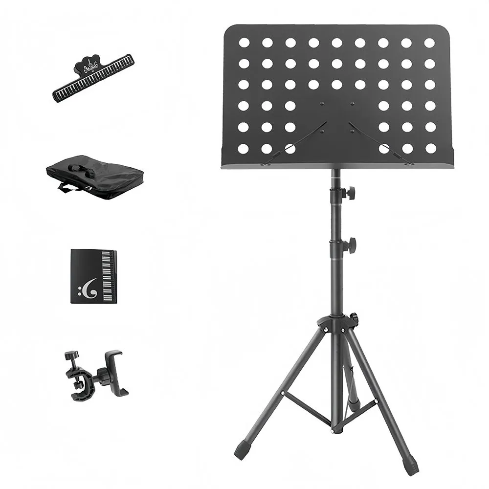 Professional Portable Music Sheet Stand for Guitar, Ukulele,Violin Players