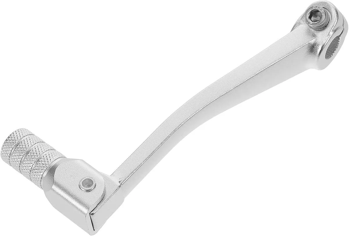 Motorcycle Aluminum Gear Shifter Lever Replacement Silver for Off-Road