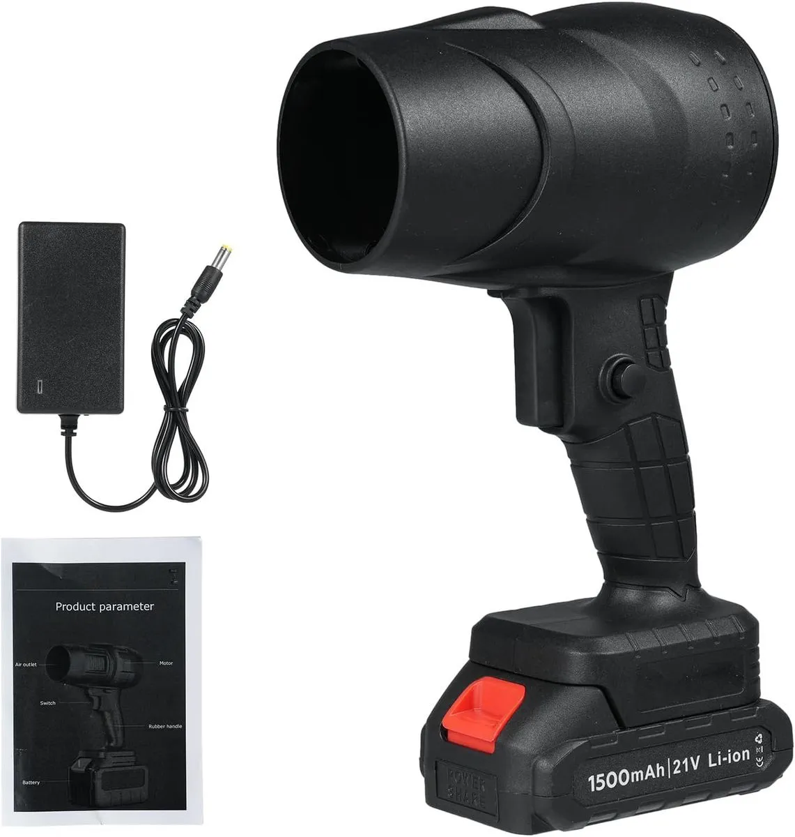 Cordless Powerful Handheld Turbo Fan Blower Sawdust Air Blower