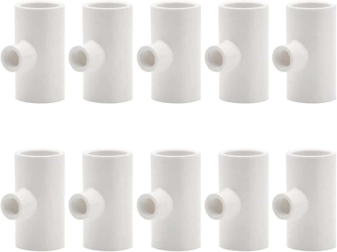Automatic Chicken Waterer PVC Tee Fittings Kit for Poultry Watering System