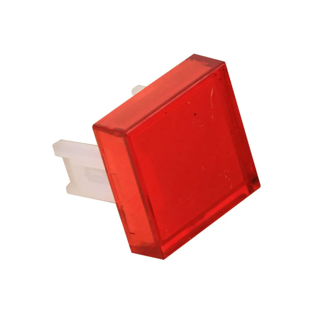 Deca - Square Lens Red