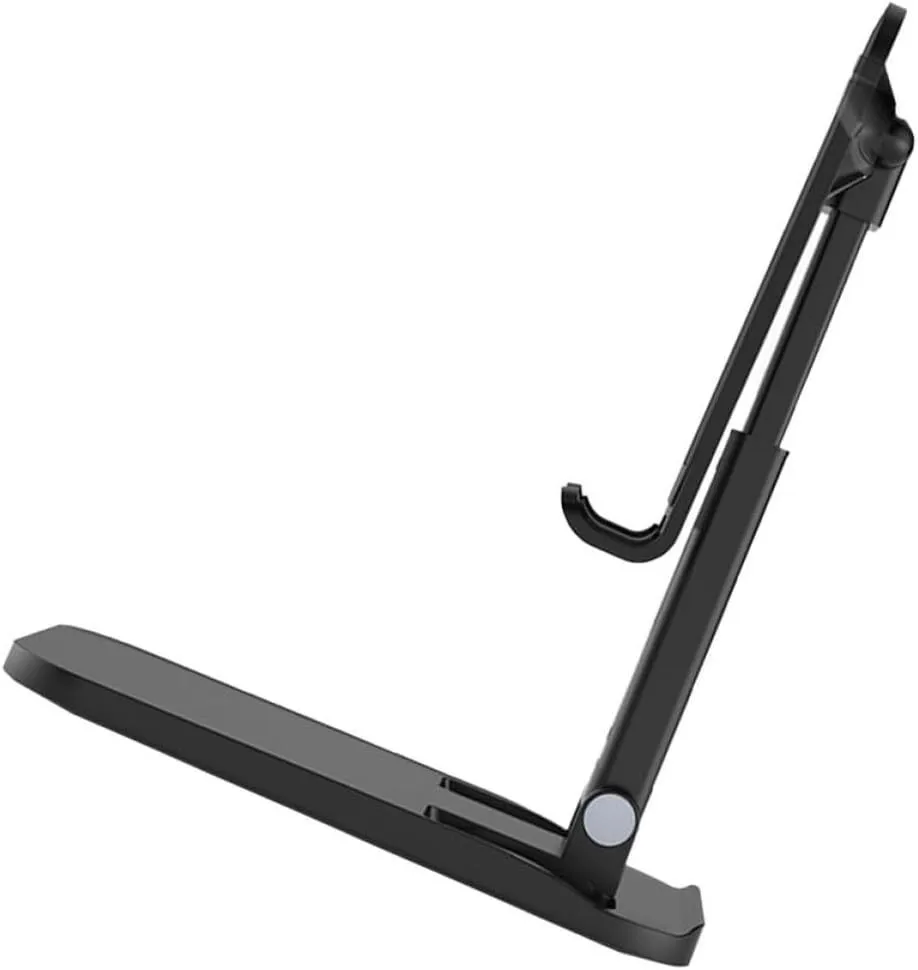 Adjustable Folding Aluminum Alloy Phone Stand for Smartphones and Tablets