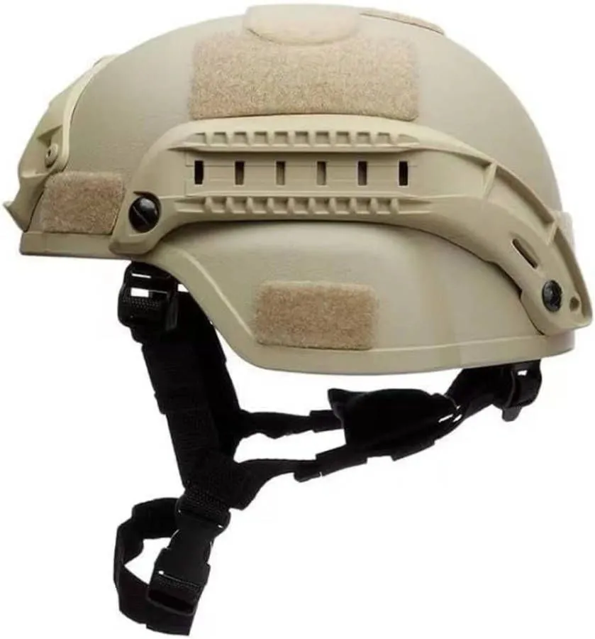 Adjustable Head Protector Helmet For Outdoor - Brown