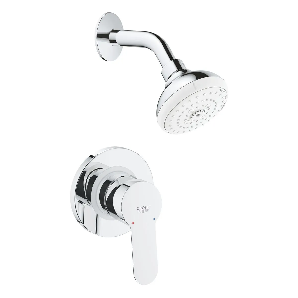 Grohe Tempesta 100-BauEdge Shower Set