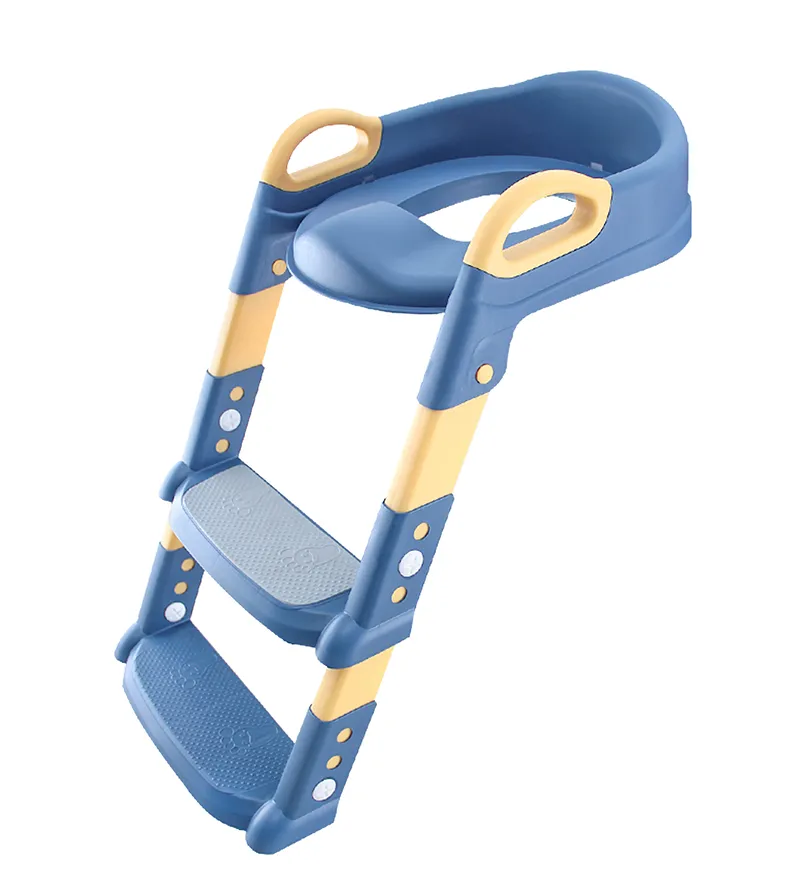 Adjustable Children's Potty Training Ladder and Contoured Seat