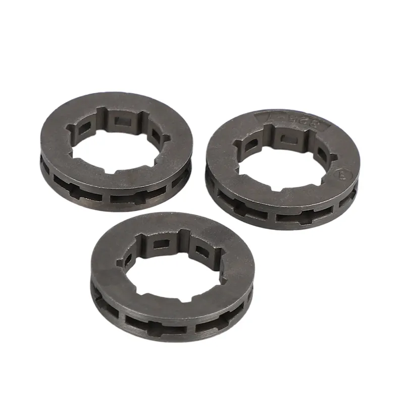 12Pcs Metal Chainsaw Spare Part Chain Saw Sprocket Rim Power Mate
