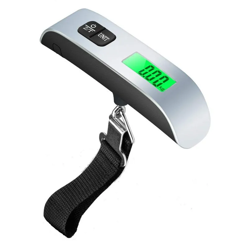 Portable Digital Hanging Luggage Scale with Backlit for Travel