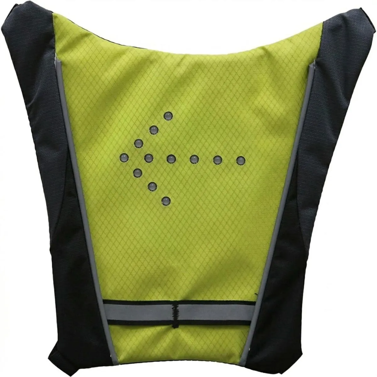 Lightweight LED Safety Harness with Wireless Remote Turn Signals