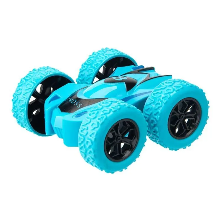 Double-Sided Inertia stunt Car - 4WD Off-Road Vehicle for Kids - Blue