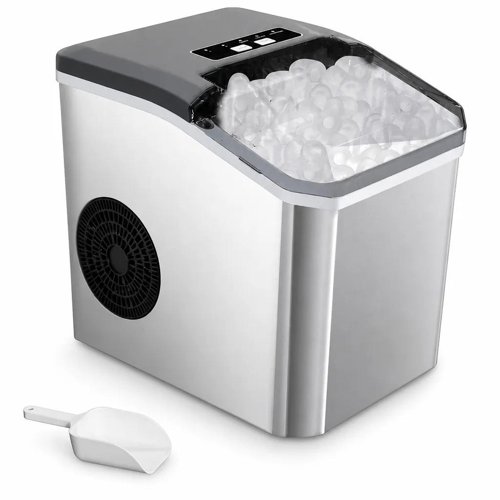Ice Maker 26lbs With Adjustable Size And Full Reminder