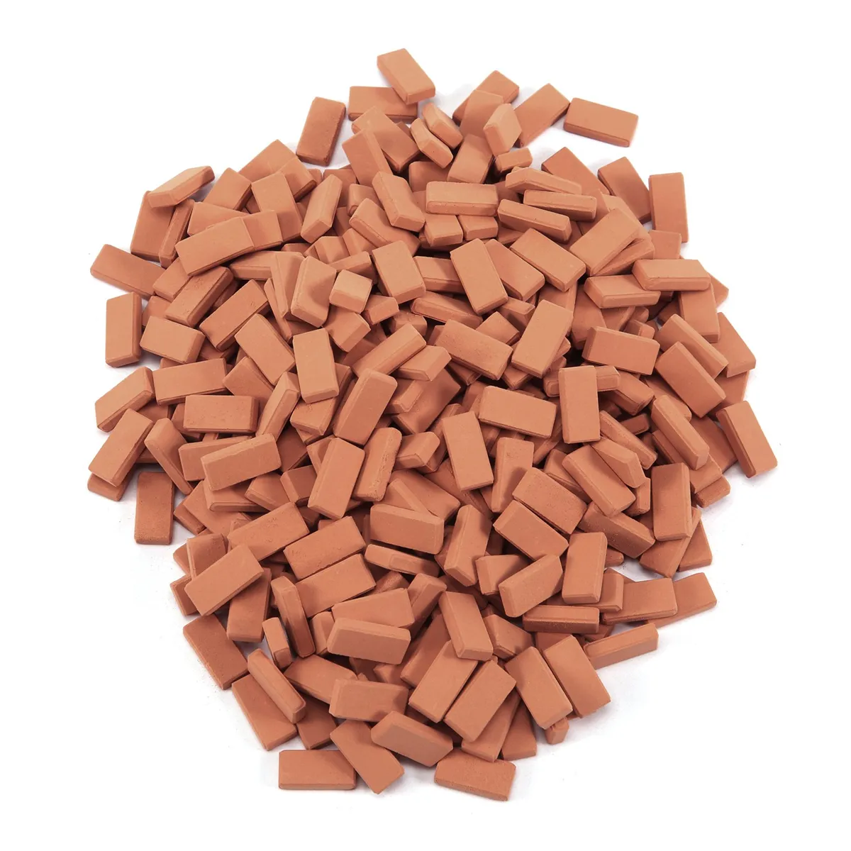 350 Pieces Mini Bricks Miniature Bricks For Dollhouse 1/35 Scale